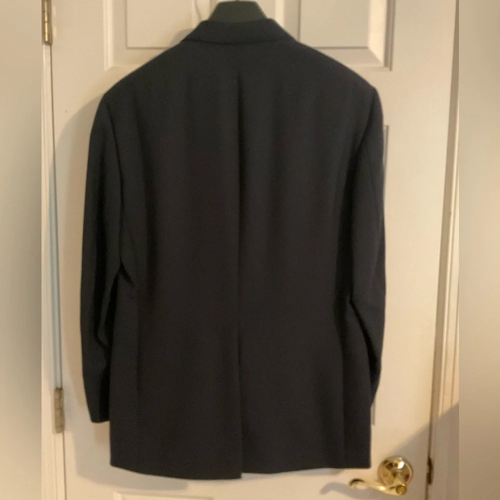 Classic Navy Men's Two Button Blazer - Picture 2 of 3